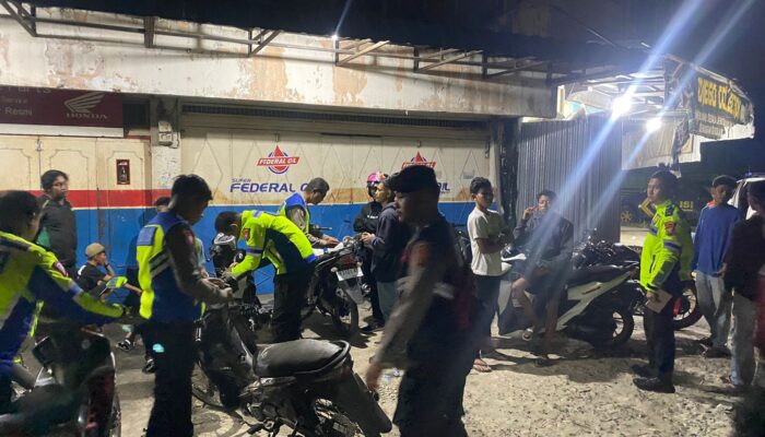 Pastikan Keamanan, Polres Simalungun Gelar Patroli KRYD Antisipasi Geng Motor