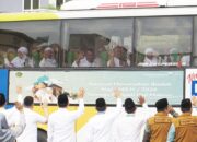 Foto Pelepasan Jamaah Calon Haji Kloter Terakhir Embarkasi Medan
