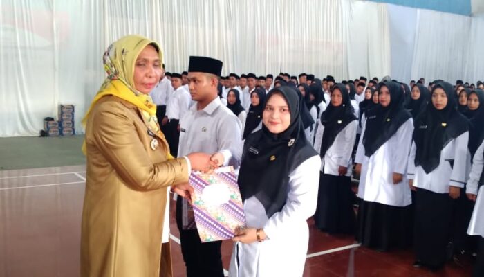 Lantik 632 PPPK, Pj Bupati Nagan Raya Minta Agar Selalu Disiplin