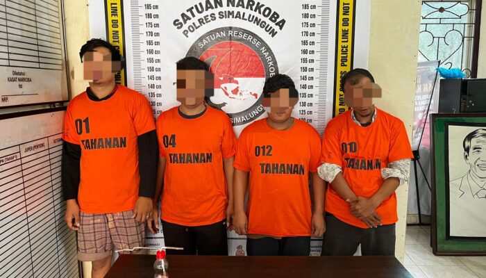 Terlibat Sabu, 3 Warga Parapat, 1 Warga Taput Ditangkap Polisi