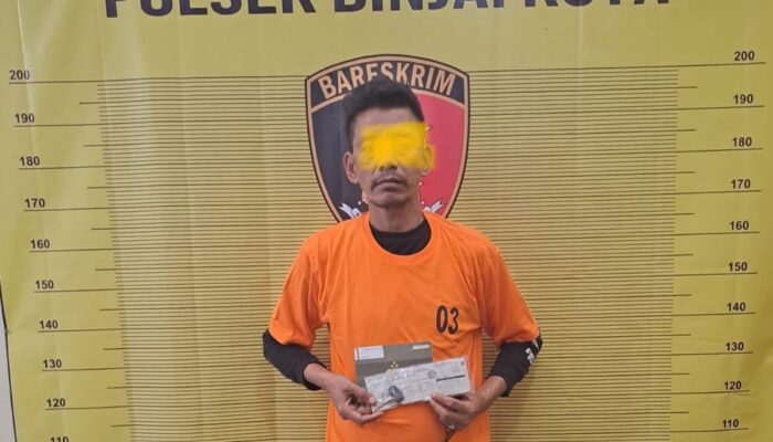 Pelaku Curanmor Ditangkap Polisi