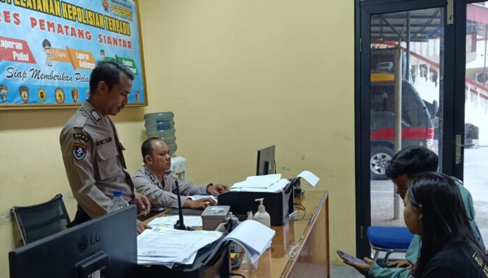 SPKT Polres P. Siantar Selalu Siap Layani Masyarakat