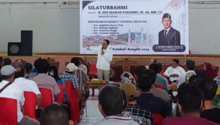 Warga 4 Kecamatan Bertemu Gus Irawan: Tapsel Kembali Bangkit