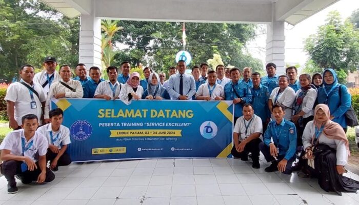 UMA Motivasi Pegawai Perumda Air Minum Tirta Deli Tingkatkan “Service Excellent”