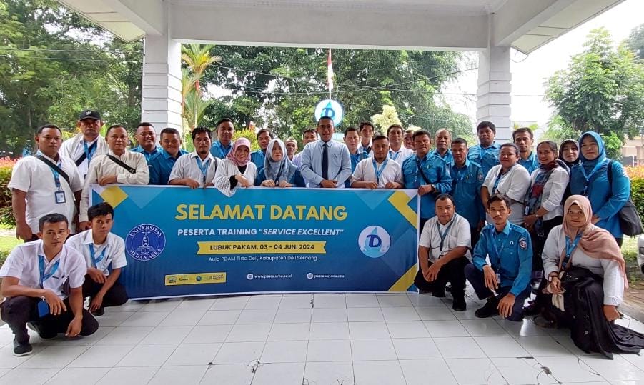 UMA Motivasi Pegawai Perumda Air Minum Tirta Deli Tingkatkan “Service Excellent”