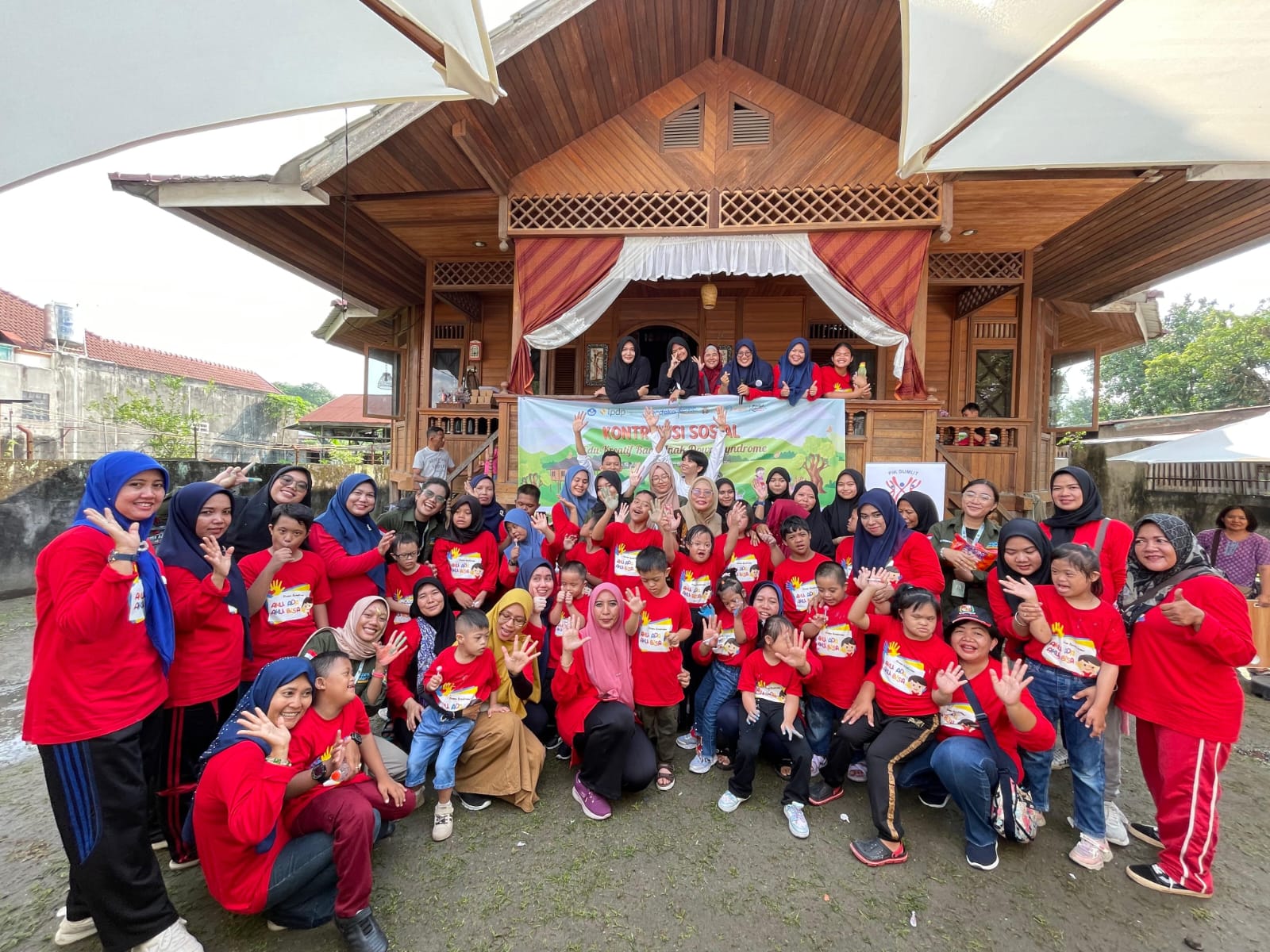 KSI Dan PMN 2024 USU Memberikan Edukreatif Bagi Anak Down Syndrome