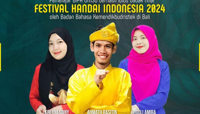 Tiga Mahasiswa BIPA UMSU Lolos Ke Final Festival Handai Indonesia 2024
