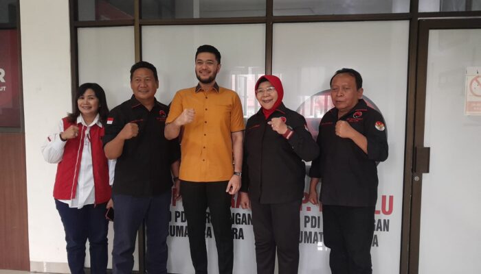 Ikuti Fit And Proper Test Bacalon Walikota Medan Di PDI Perjuangan, El Adrian Shah Fokus Entaskan Kemiskinan