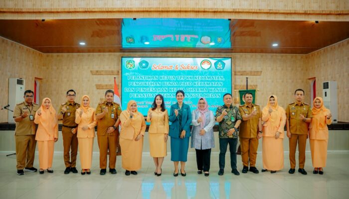 5 Ketua DWP Kecamatan Disahkan, Lanjutkan Kinerja Semakin Lebih Baik