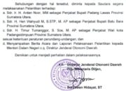 Pj. Wali Kota Sidimpuan Digantikan Sekda Deli Serdang, Copot Atau Mundur?
