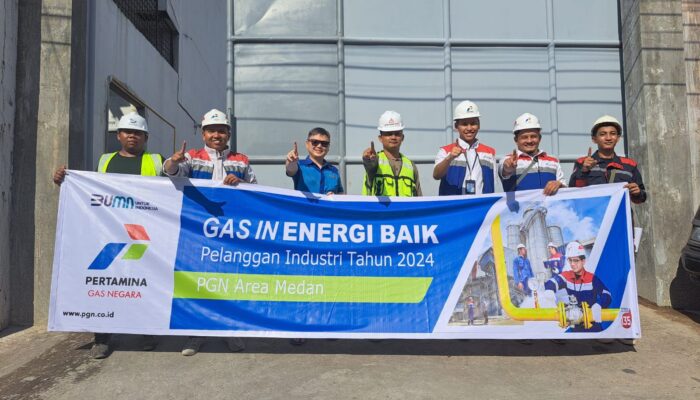 PGN Area Medan Tambah Penyaluran Gas Ke Sektor Usaha Kuliner Dan Laundry