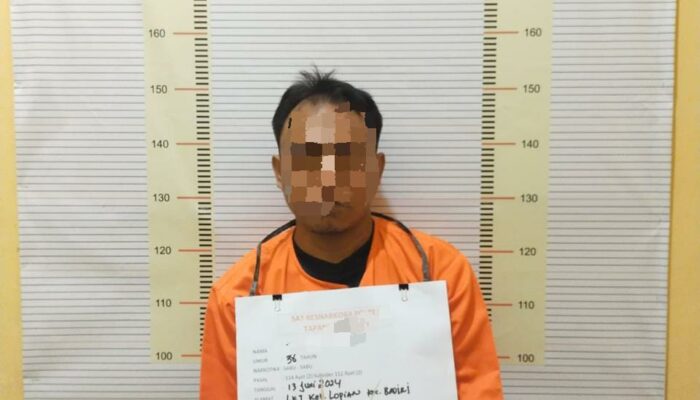Polres Tapteng Tangkap Tersangka Pengedar Sabu