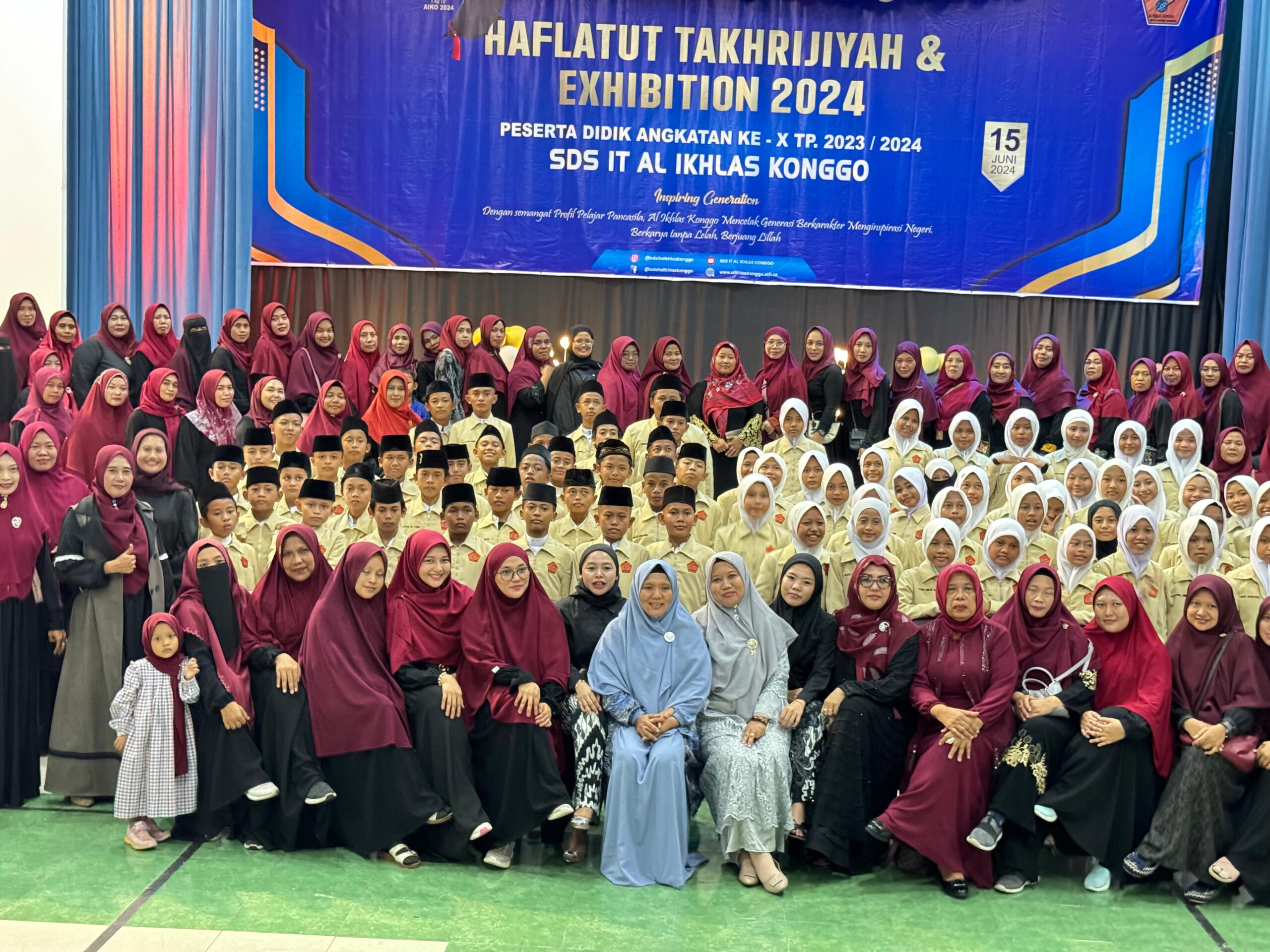 SD IT Al-Ikhlas Konggo Lepas 76 Alumni