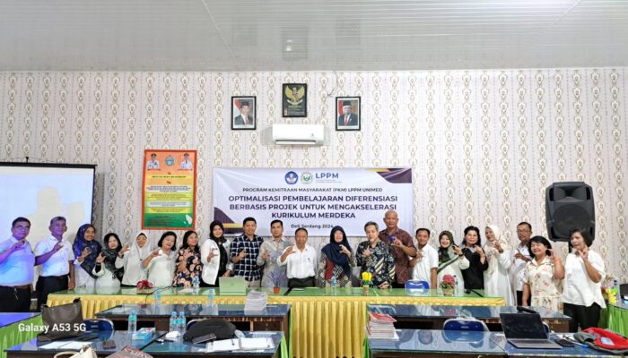Tim PKM LPPM Unimed Optimalisasi Pembelajaran Diferensiasi Berbasis Projek Di SMAN 1 Percut Sei Tuan