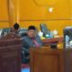 JURU bicara Fraksi Amanat Persatuan dan Keadilan, Desi Amelia ketika menyampaikan pendangan pendapat mum anggota dewan dan fraksi tersebut pada sidang Paripurna di Ruang Sidang Utama DPRK Aceh Tamiang, Senin (3/6/2024) sore. Waspada/ Muhammad Hanafiah.