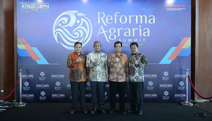 Pj Bupati Deliserdang Hadiri Puncak Acara Reforma Agraria Summit 2024