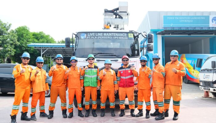 Tingkatkan Kehandalan Pasokan Listrik, PLN UP3 Binjai Kerahkan Tim PDKB