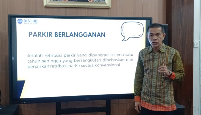 Parkir Berlangganan Kota Medan Berlaku Mulai 1 Juli 2024