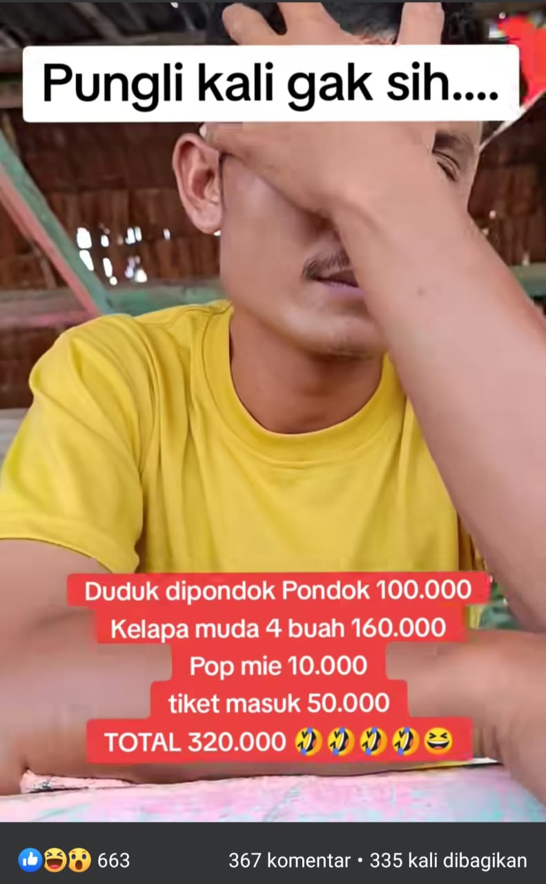 Viral, Harga Makanan Dan Tiket Masuk Pantai Mahal, Ini Kata Kadis Poraparbud Sergai