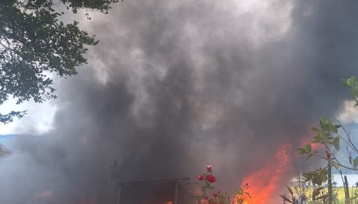 Lebaran Kedua 1 Rumah Dan Sepeda Motor Hangus Terbakar Di Takengon