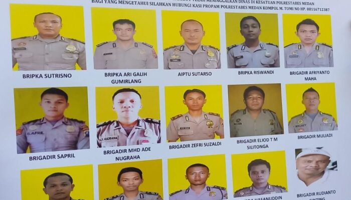 Poldasu Sebut 15 Oknum Polrestabes Medan Bukan DPO, Melainkan Sudah Dipecat