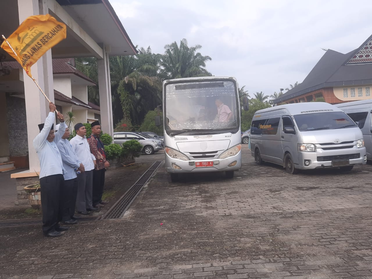 Staf Ahli Bupati Melepas 59 Kafilah Palas Ikuti MTQN Tingkat Provsu