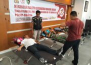 HUT Bhayangkara Ke-78, Polres Sibolga Donor Darah
