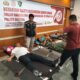 HUT Bhayangkara Ke-78, Polres Sibolga Donor Darah