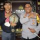 Kapolres P. Siantar Terima Audiensi Atlet One Pride MMA Ronald Mastrana Siahaan