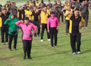 Polres Simalungun – Kodim 0207/SML Olahraga Bersama