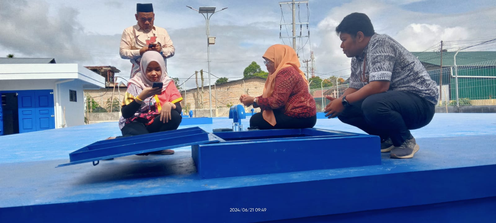 Uji Coba Instalasi Pengolahan Air Biaya Rp14 M Di Dairi 