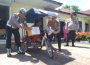 Polres Langkat Salurkan Paket Bansos HUT Ke-78 Bhayangkara