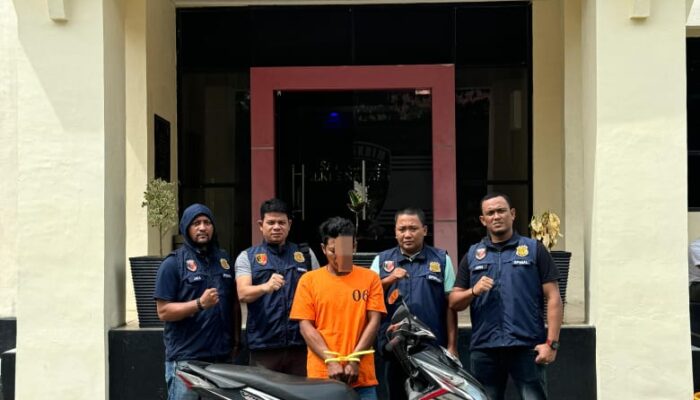 Polres Nagan Raya Tangkap Pelaku Curanmor
