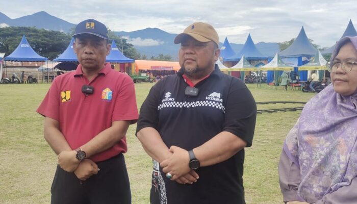 Sambut Hari Jadi Ke-50 Agara, Sekda Tinjau Persiapan Pameran Pembangunan