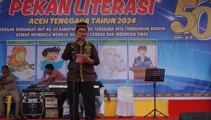 Pj Bupati Agara Buka Pameran Pembangunan
