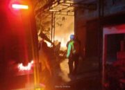 Panglong Kayu Dan 3 Rumah Warga Bener Mulie Terbakar