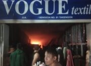 Toko Vogue Tekstil Terbakar Di Takengon