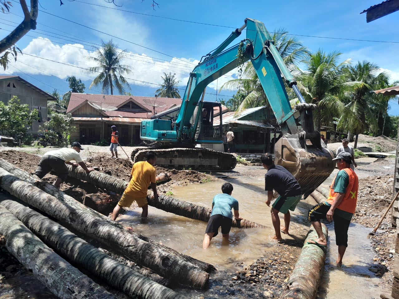 Dinas PUPR Agara Mulai Perbaiki Jalan Desa Lawe Sarap