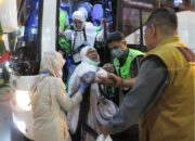 Foto Jamaah Haji Kloter 1 Asahan Tiba Di Asrama Haji Medan