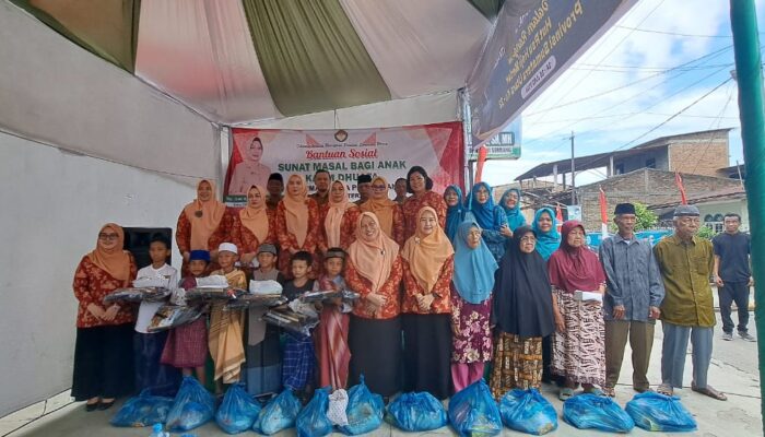 Dharma Wanita Sumut Gelar Baksos Sunatan Massal Gratis