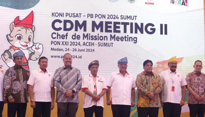 Pembukaan CdM Meeting PON 2024: Kontingen Dari 38 Provinsi Tiba Di Sumut