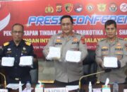Polda Aceh Ungkap Kasus Sabu 180 Kg Jaringan Internasional