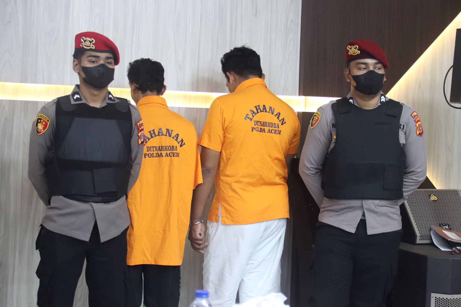 Polda Aceh Ungkap Kasus Sabu 180 Kg Jaringan Internasional