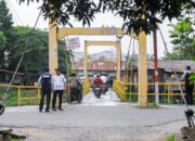 Jembatan Gantung Sungai Deli Kota Bangun Akan Direnovasi, Terselip Harapan Warga Saat Bobby Nasution Lakukan Peninjauan