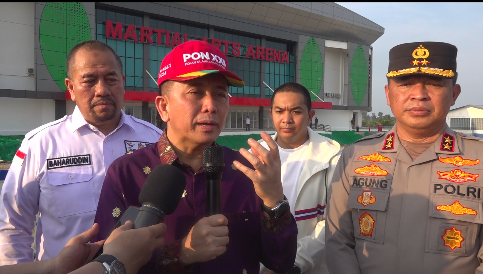 Pj Gubsu Gerak Cepat Cek Persiapan PON