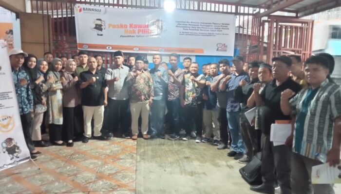 Bawaslu Tapsel Bentuk Posko Kawal Hak Pilih Pilkada 2024 Di 15 Kecamatan