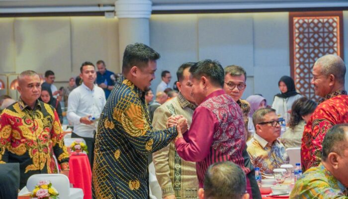 Bobby Nasution Hadiri Pisah Sambut Pj Gubsu
