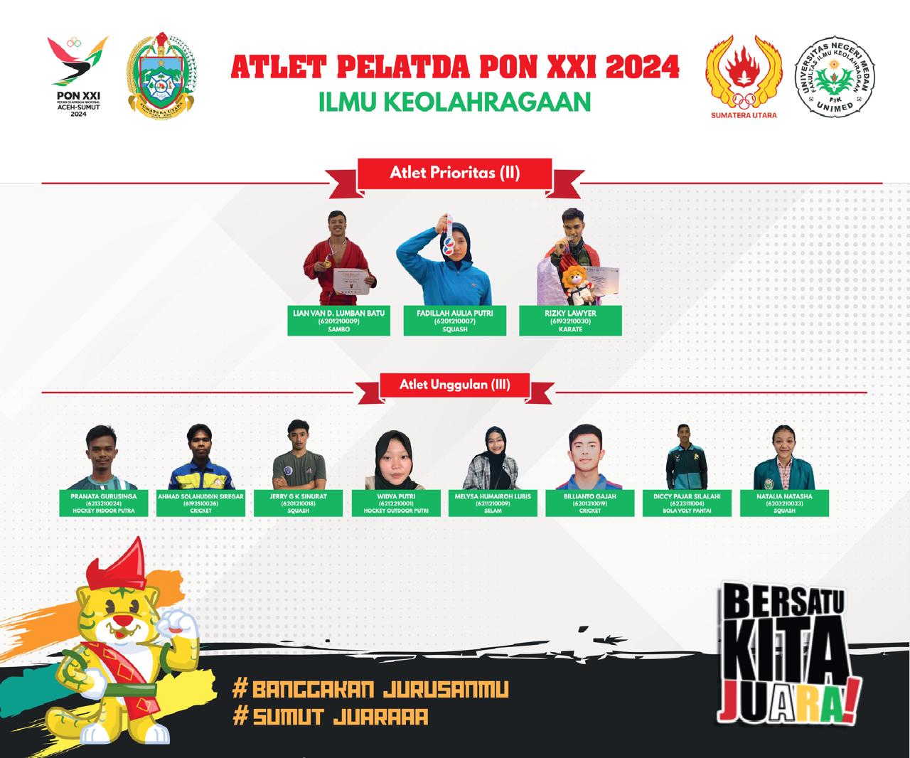 Prodi IKOR Unimed Siapkan Mahasiswa Ikuti PON XXI 2024