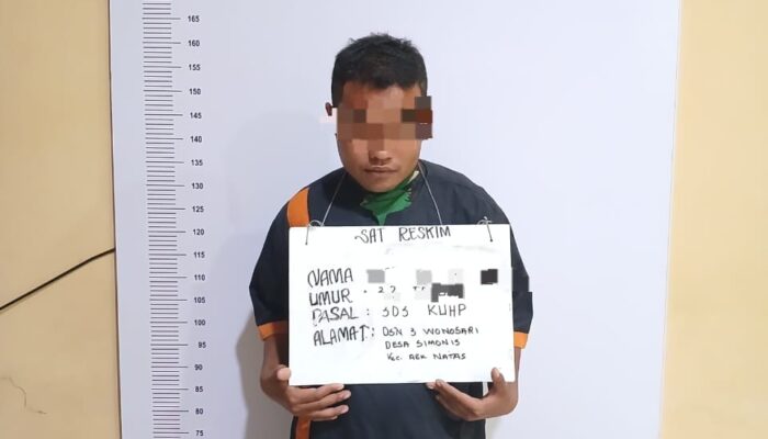 Polres L. Batu Ciduk Pemain Judi Online