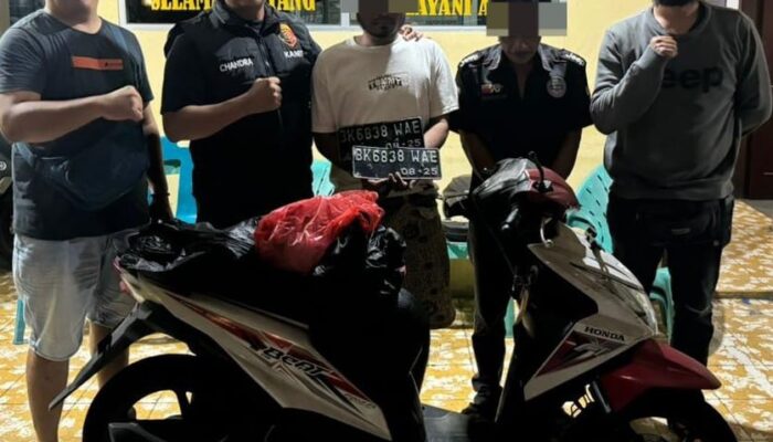 Polsek Siantar Selatan Ringkus Pelaku Curanmor Dan Penadah